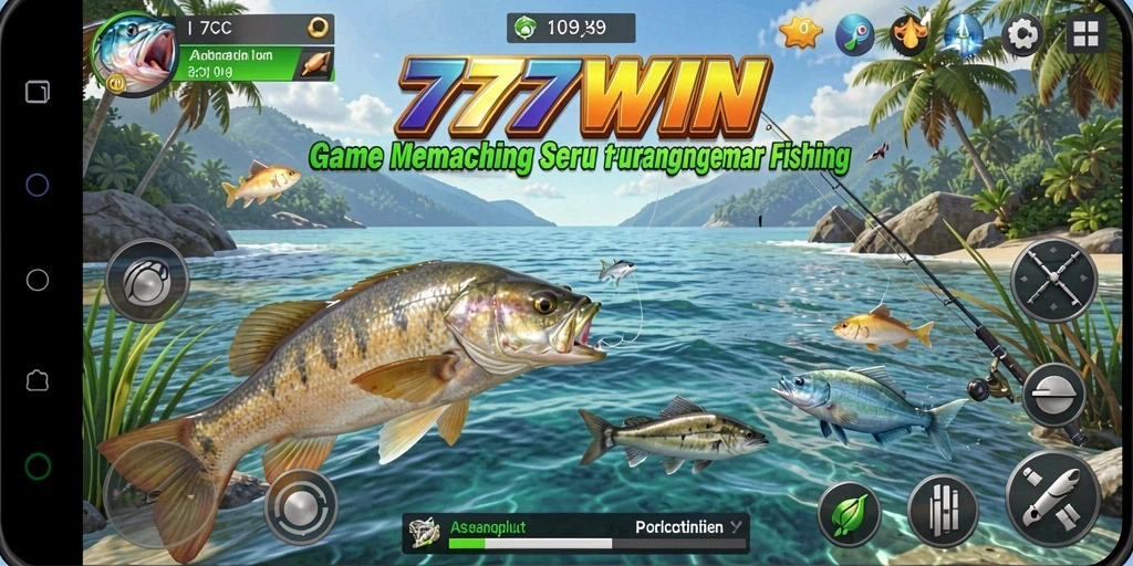 Tampilan gameplay memancing yang menakjubkan dalam 777WIN.