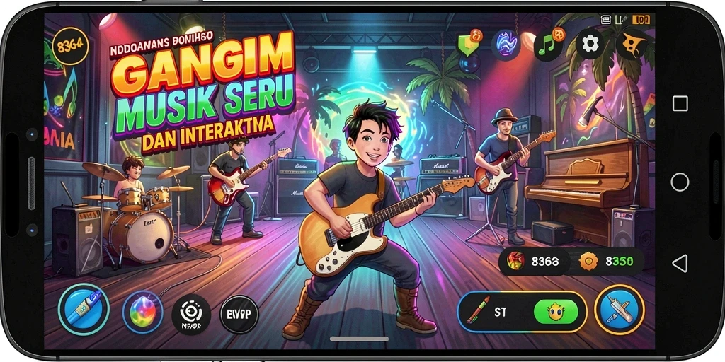 Tampilan screenshot dari gameplay seru di 8364.