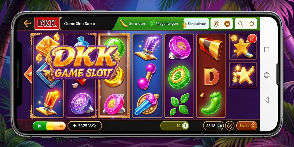 Gameplay DKK yang menarik dan penuh warna.
