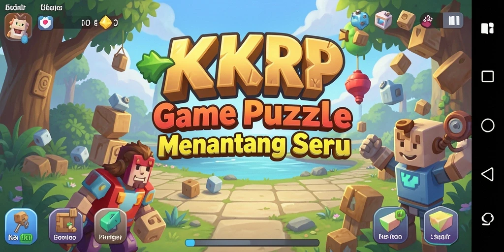 Screenshot gameplay KKRP yang menampilkan tantangan Puzzle yang menarik.