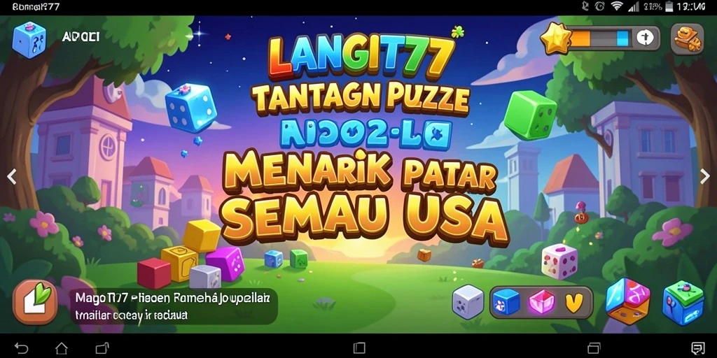 Tampilan gameplay LANGIT77 yang menarik perhatian dan menantang.