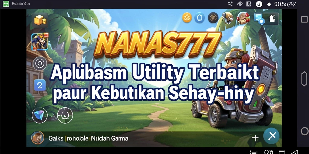 Tampilan antarmuka utama NANAS777 yang intuitif dan praktis.