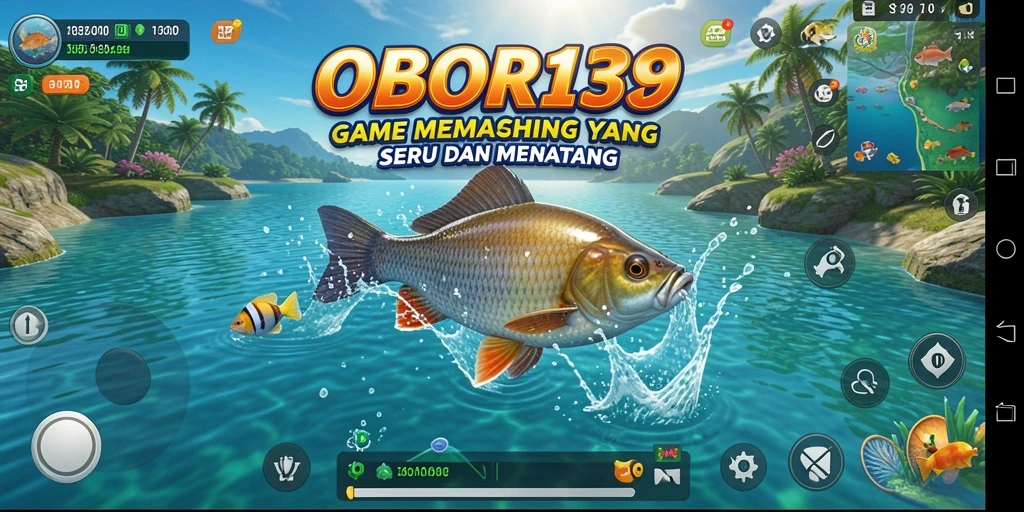 Tangkapan ikan besar dalam OBOR138 dengan grafis menawan.