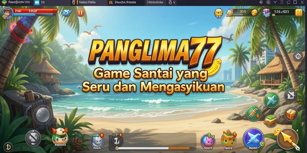 Screenshot menampilkan gameplay seru dan menarik dari PANGLIMA77.