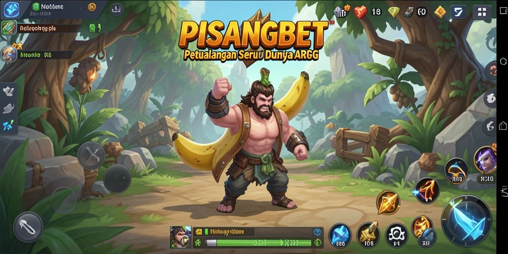 Tangkapan layar gameplay PISANGBET yang menampilkan aksi pertarungan seru.