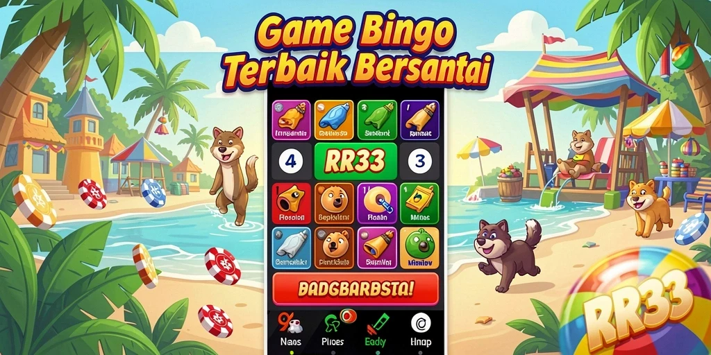 Tampilan gameplay Bingo yang menarik di RR33.
