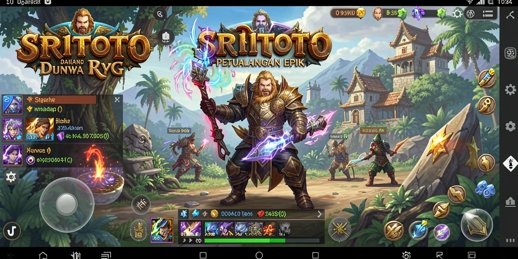 Tangkapan layar yang menampilkan pertarungan seru di SRITOTO.